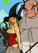 Vaginal interrogation of a witch