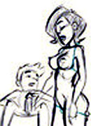 She rides jakes stiff cock like a real cowgirl.